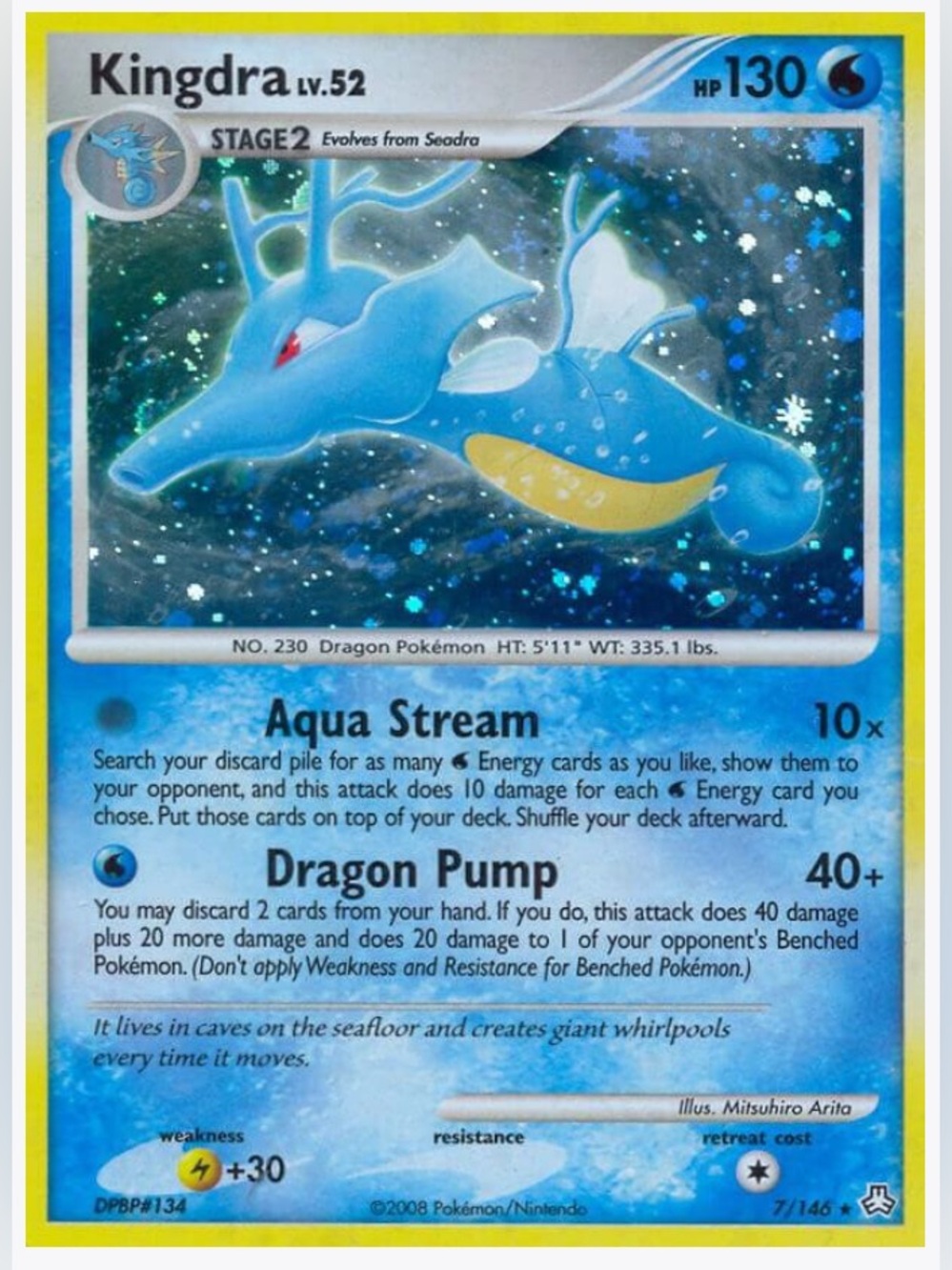 Kingdra 7/146 Holo